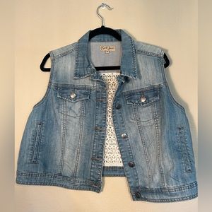 Denim vest